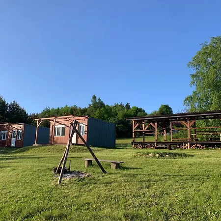 Gwiezdna Laka, Kontenerowe بيت خشبي Borowa (Tarnow)